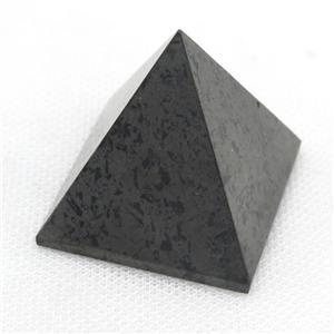 Shungite Pyramid Nohole, approx 41-42mm
