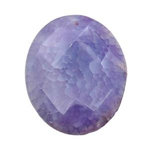 natural Agate teardrop pendant, dye, purple, approx 30-50mm