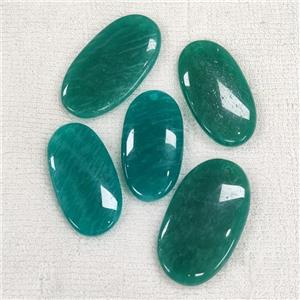 Natural Russia Amazonite Pendant Green Oval, approx 15-35mm