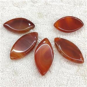 Natural Red Agate Eye Pendant, approx 15-35mm