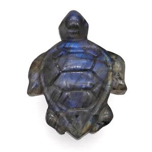 Labradorite Tortoise Charms Pendant, approx 35-48mm
