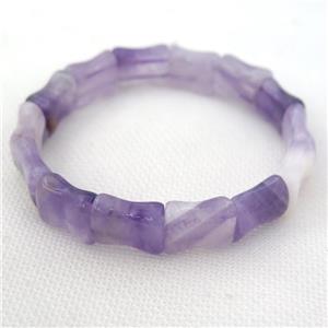 purple Amethyst Bracelets, approx 12-15mm