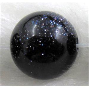 round Blue SandStone beads, 16mm dia, 25pcs per st