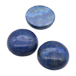 Blue Lapis Lazuli Cabochon, Circle, approx 18mm