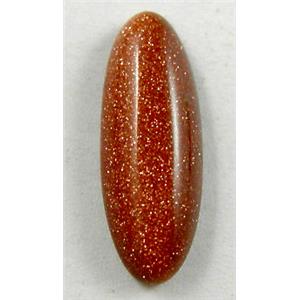 gold sandstone Marquise Cabochon, 8x22mm