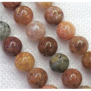 colorful Agate Beads, round, approx 14mm dia