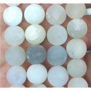 New Mountain Jade Beads, matte, round, approx 8mm dia