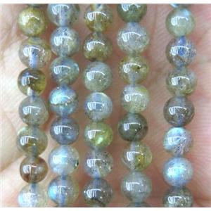 round tiny Labradorite beads, approx 4mm dia