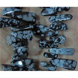 snowflake jasper chps bead, freeform, approx 15-20mm