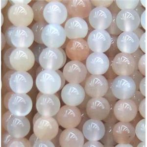 round moonstone beads, approx 6mm dia