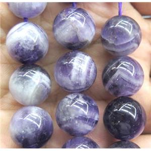 round Dogtooth Amethyst Beads, approx 10mm dia