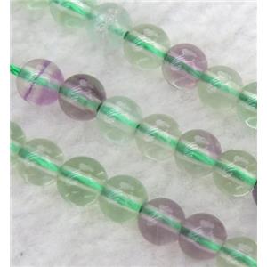 round Fluorite beads, approx 5-6mm dia