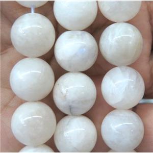 white round MoonStone beads, approx 10mm dia