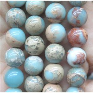 round natural Imperial Jasper beads, A grade, approx 8mm dia