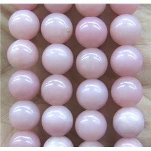 round pink Opal Jasper Beads, approx 12mm dia