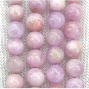 round Kunzite Beads, pink, A-Grade, approx 10mm dia