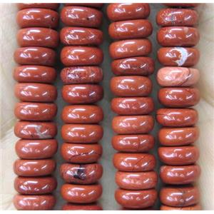 Red Jasper heishi beads, approx 8mm dia