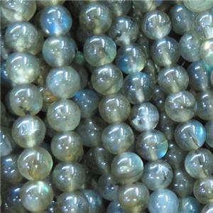 round Labradorite beads, approx 6mm dia