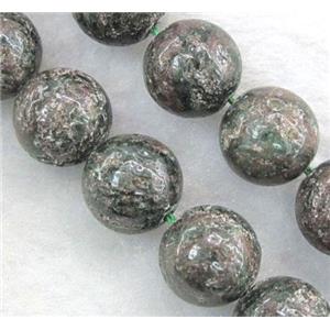 round red green Garnet Beads, B-Grade, approx 6mm dia