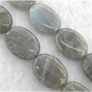 labradorite beads, oval, approx 15x20mm, 15.5 inches