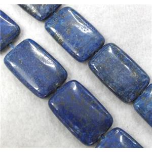 lapis lazuli beads, rectangle, approx 20x30mm