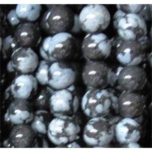snowflake jasper beads, tiny, round, approx 3mm dia, 130pcs per st