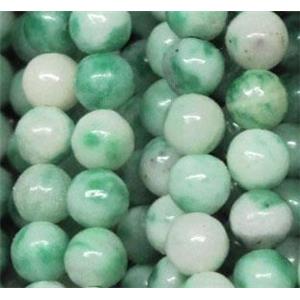 green spotted dalmatian jasper beads, tiny, round, approx 3mm dia, 130pcs per st
