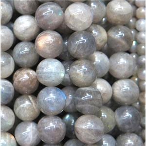round Labradorite beads, grade-AA, approx 10mm dia, 15.5 inches