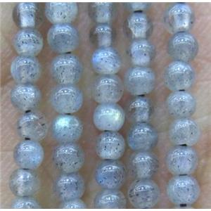 round Labradorite beads, approx 3mm dia