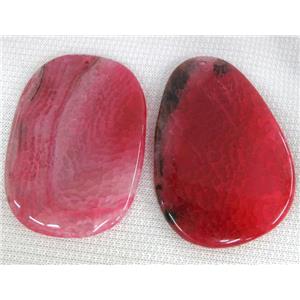 agate stone pendant, approx 40-70mm