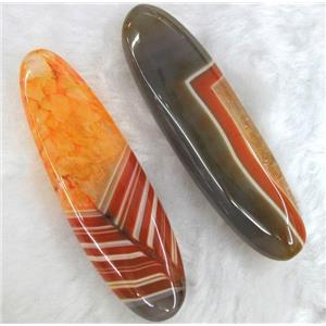 agate stick, no-hole, approx 20x70mm