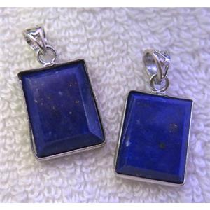 Lapis Lazuli pendant, approx 10-16mm