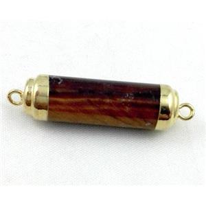 tiger eye stone connector, stick, approx 10-40mm