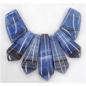 blue Sodalite pendant for necklace, jewelry sets, approx 20-50mm