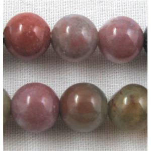 India-Agate, Round Beads, 6mm dia, approx 67pcs per st.