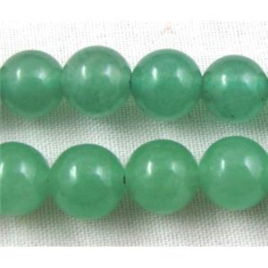 round Green Aventurine stone bead, 6mm dia, approx 67pcs per st.