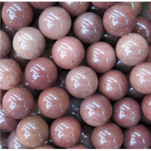 pink Chalcedony Beads, round, approx 8mm dia