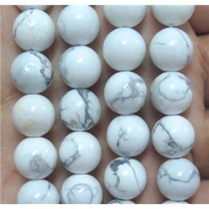 round White Turquoise, 6mm dia, approx 67pcs per st.