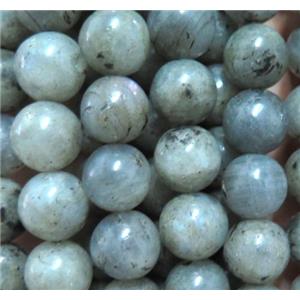 round Labradorite beads, AB-grade, approx 10mm dia, 38pcs per st