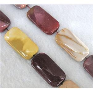 Mookaite Jasper Beads, rectangle, approx 15x20mm, 15.5 inches