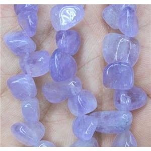 amethyst chips beads, freeform, approx 8-15mm, 15.5 inches