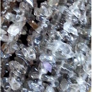 grey Labradorite chips bead, freeform, approx 3-6mm, 32 inchlength