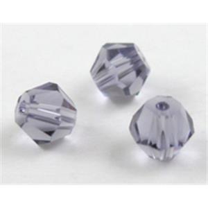 Chinese Crystal Beads, lavender, 4mm