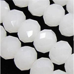 glass crystal bead, faceted wheel, approx 8mm dia, 68pcs per st