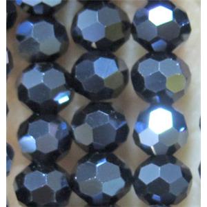 chinese crystal bead, faceted, approx 4mm dia, 100pcs per st