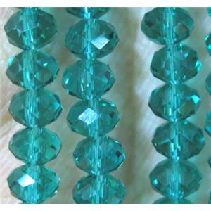 chinese crystal bead, faceted rondelle, approx 4x6mm. 100 pcs per st