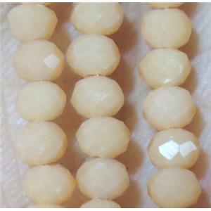 chinese crystal bead, faceted rondelle, approx 10mm, 72 pcs per st