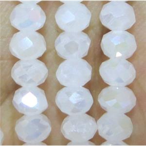 chinese crystal bead, faceted rondelle, approx 3x4mm, 150 pcs per st