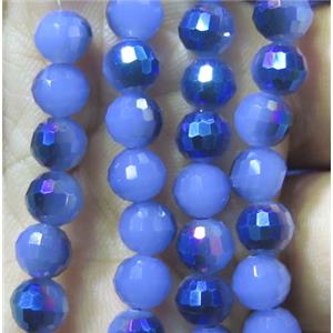 chinese crystal bead, faceted round, approx 8mm dia, 70pcs per st