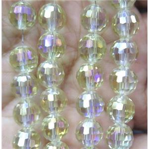 chinese crystal bead, faceted round, approx 6mm dia, 98pcs per st